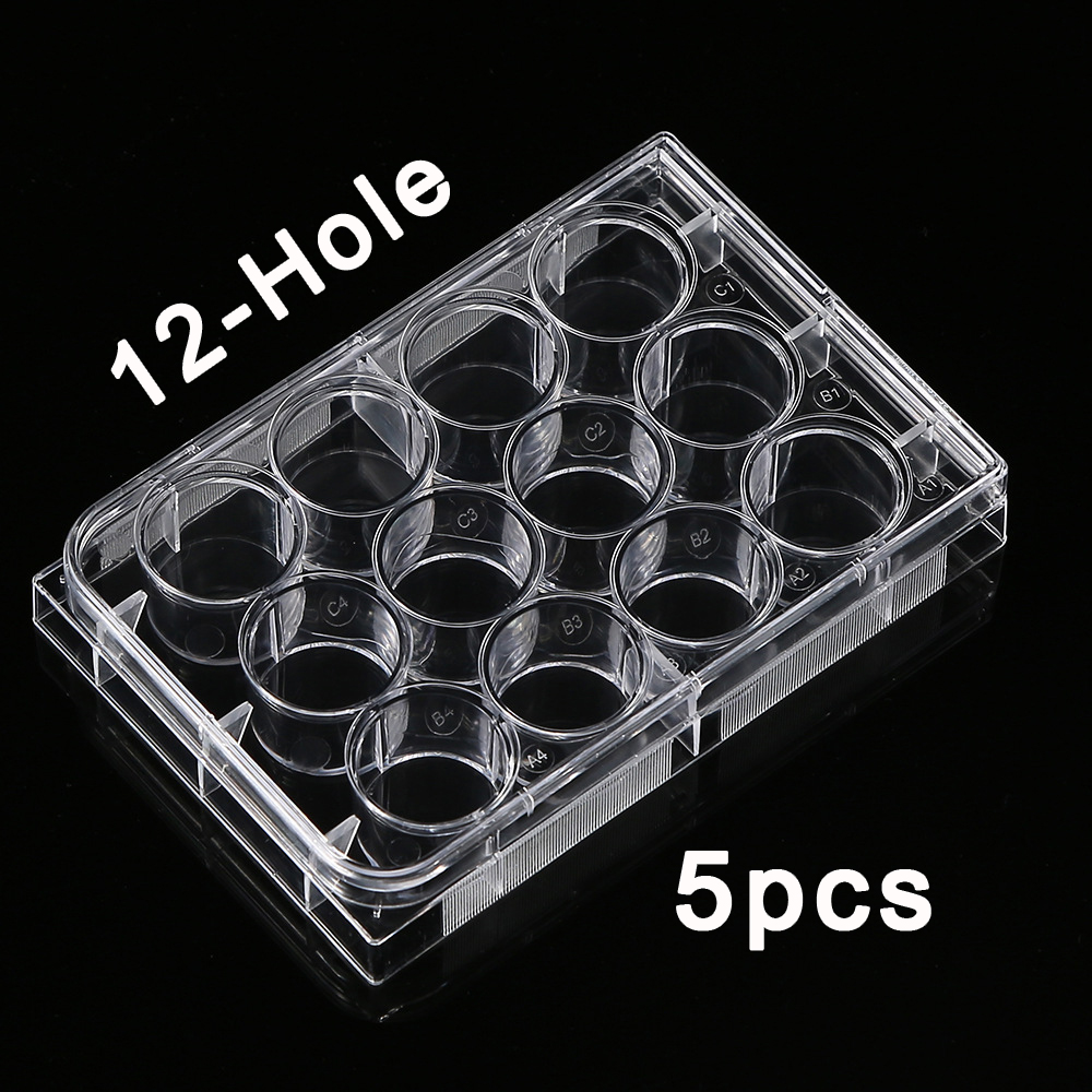 Medical Wellness & Spa Werona - 5 Stuks Polystyreen 12 Put Petrischalen