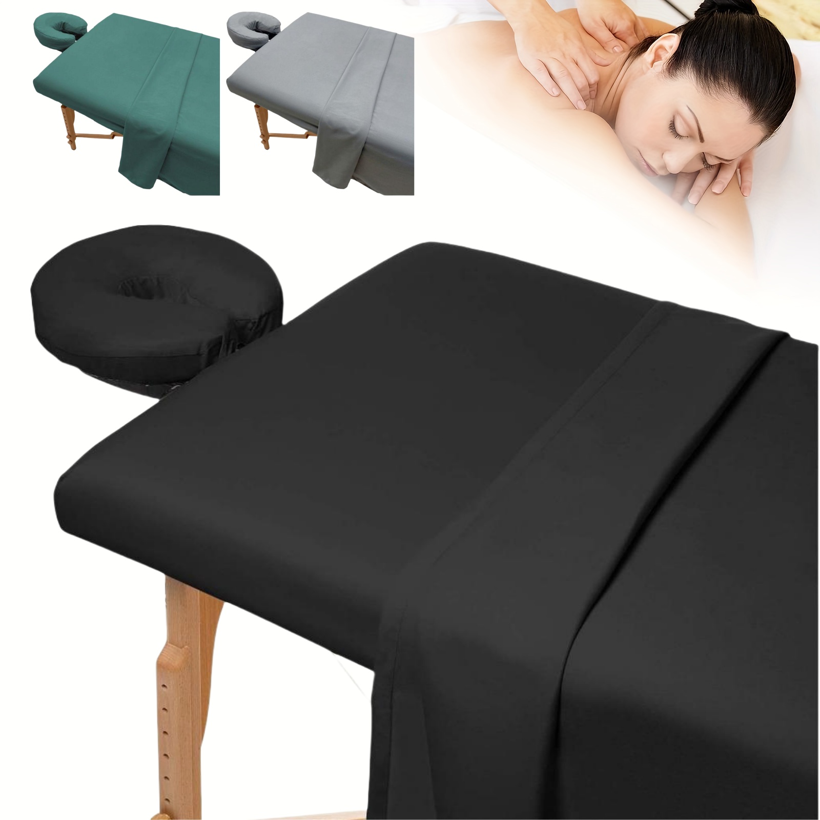 Spa Wellness Locations - 3 stks/set Microfiber Massage Tafellaken Set