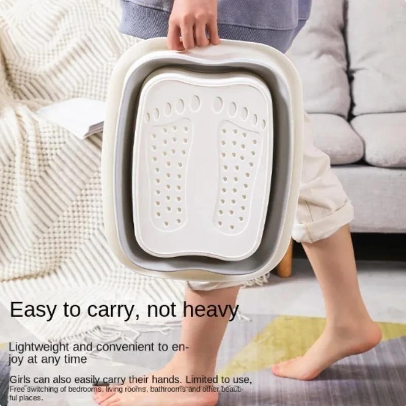 Draagbaar opvouwbaar voetbad m - Home Spa Wellness recensie en prijs
