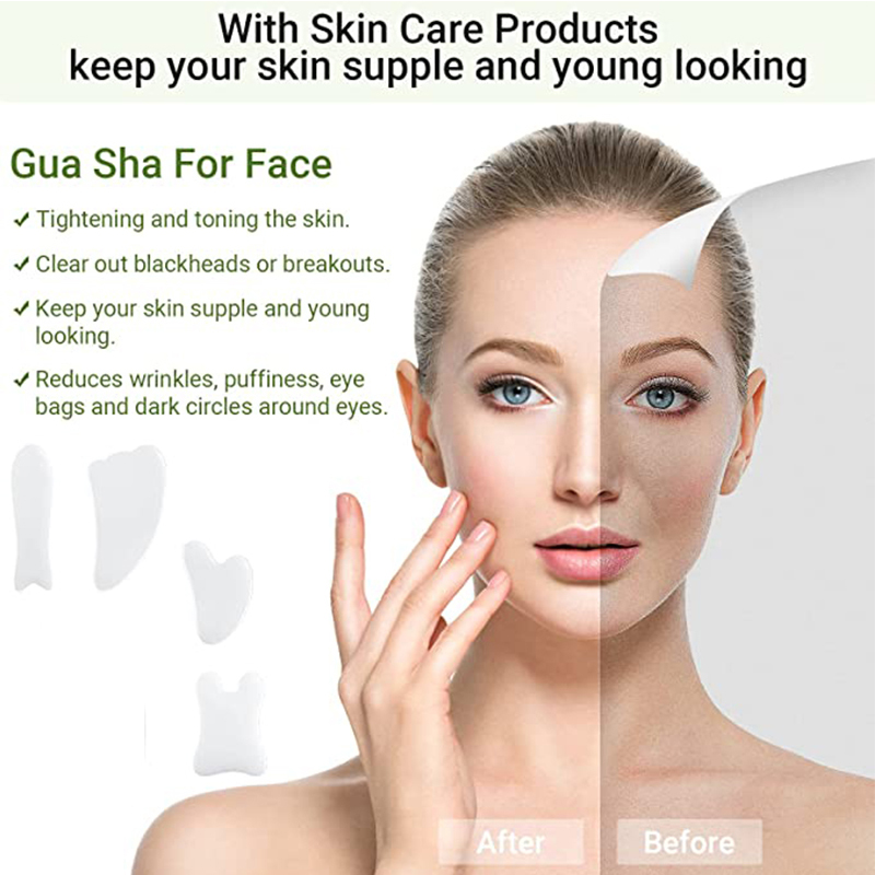Natuurlijke Witte Jade Gua Sha - Spa Wellness Massage recensie en prijs