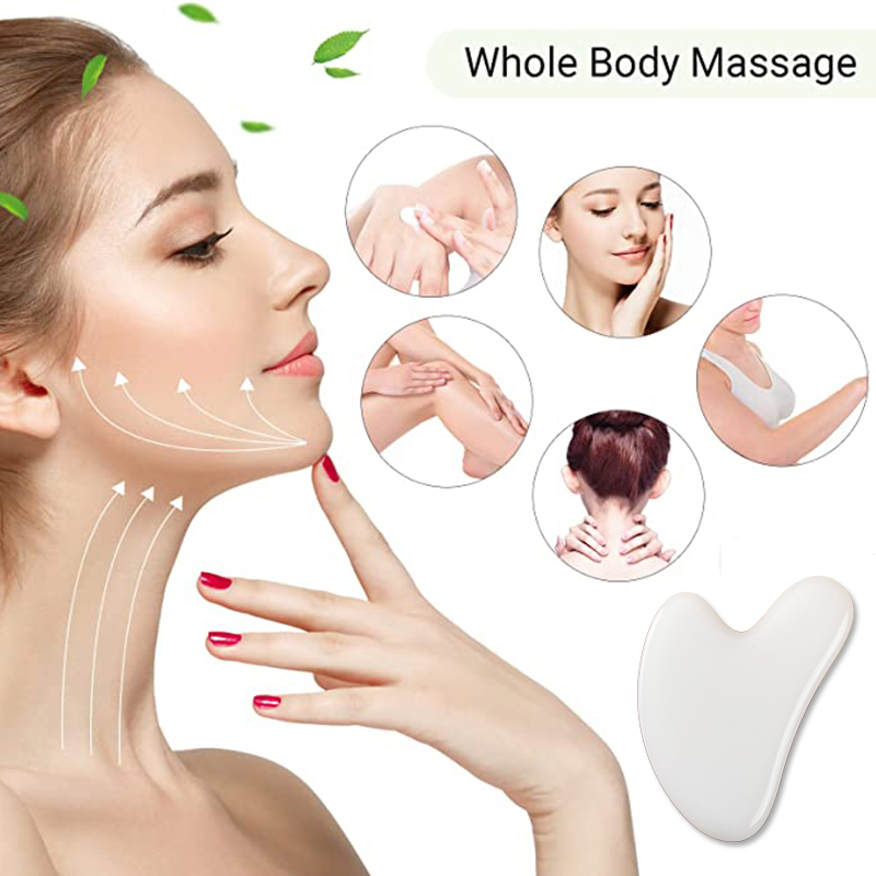 Natuurlijke Witte Jade Gua Sha - Spa Wellness Massage recensie en prijs